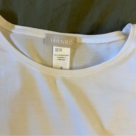 Hanro Soft Touch Sleeveless Tank Top - Size S (EUC) - Picture 3 of 6